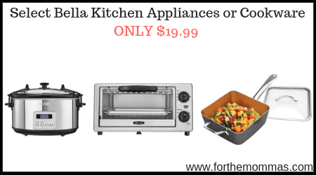 Bella Kitchen Appliances or Cookware 