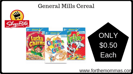 General Mills Cereal 