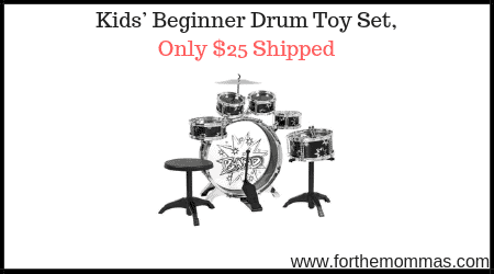 Kids’ Beginner Drum Toy Set