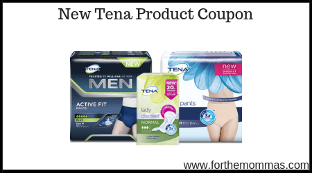New Tena Product Coupon