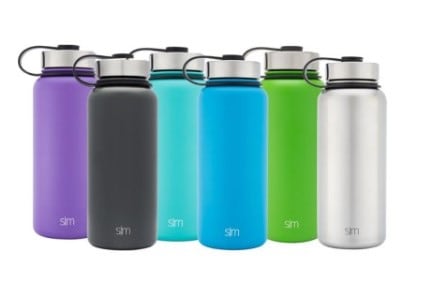Simple Modern 32 oz. Summit Vacuum Insulated Stainless Steel Water Bottle, Various Colors (2 pk.) $6.81 