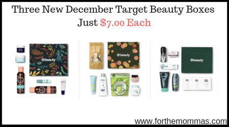 Three New December Target Beauty Boxes 
