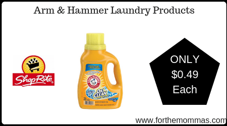 Arm & Hammer Laundry Products