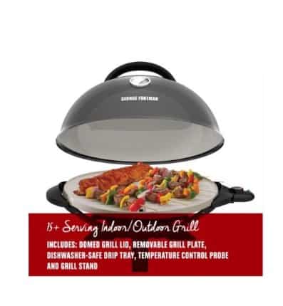 indoor grill with ceramic plates