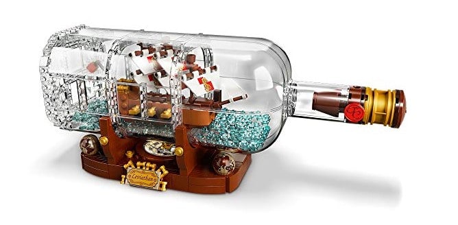 LEGO Ideas Ship in a Bottle 962-Piece Buidling Set - $55.99 w/ Free Shipping