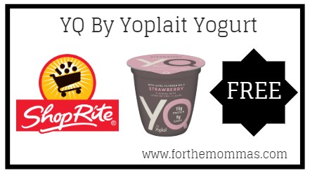 ShopRite: FREE YQ By Yoplait Yogurt Thru 1/26!