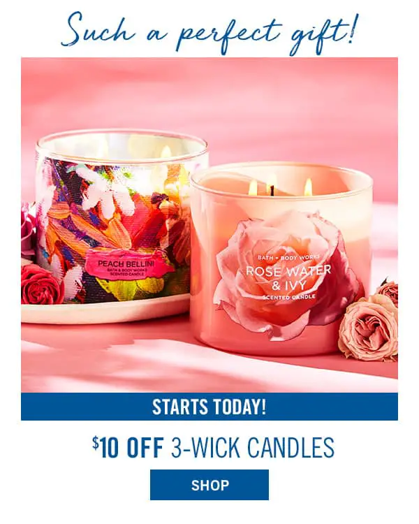 Bath and Body Works 20 Off Any Purchase and More