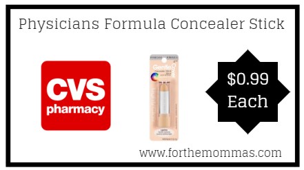 CVS: Physicians Formula Concealer Stick ONLY $0.99 Each Thru 2/16