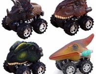 Dino Pull Back Cars 4-Pack ONLY $9.60
