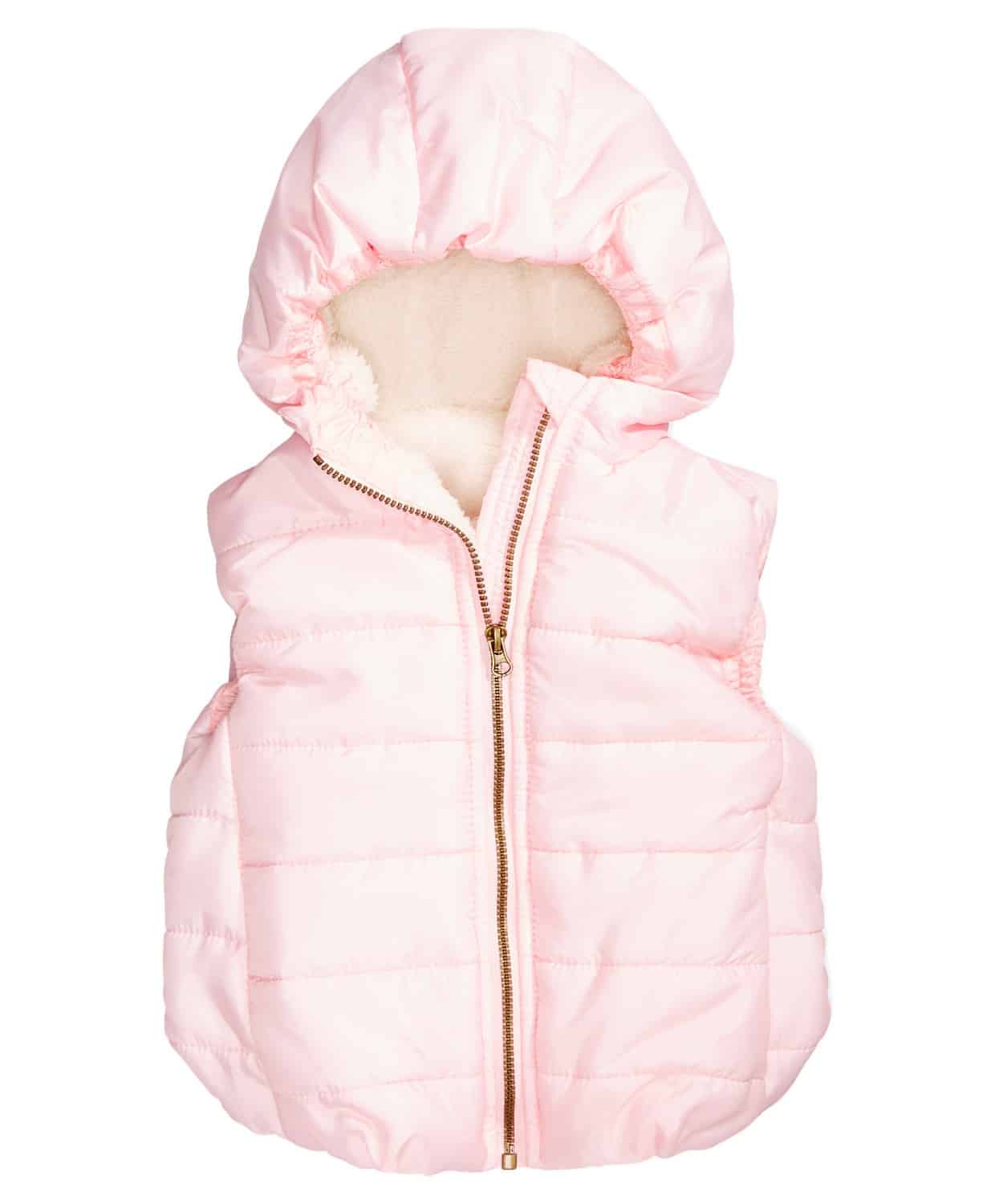 Macy's Baby Girls Hooded Puffer Vest Only 8.46 (Reg. 42.50)
