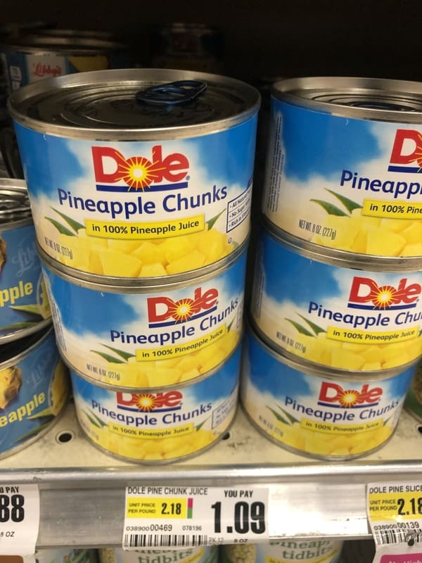 ShopRite: Dole Pineapple JUST $0.12 Each Thru 3/30!