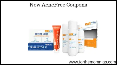 New Printable AcneFree Coupons | Up To $5.00