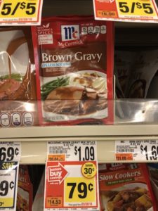 Giant: McCormick Brown Gravy Packets JUST $0.54 Each Thru 3/28!