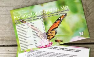 Free Pollinator Garden Mix Wildflower Seed Pouch