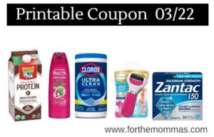 Newest Printable Coupons 03/22: Save On Zantac, Horizon, Pedi Perfect ...
