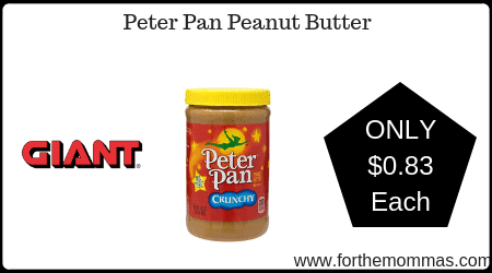 peter pan peanut butter