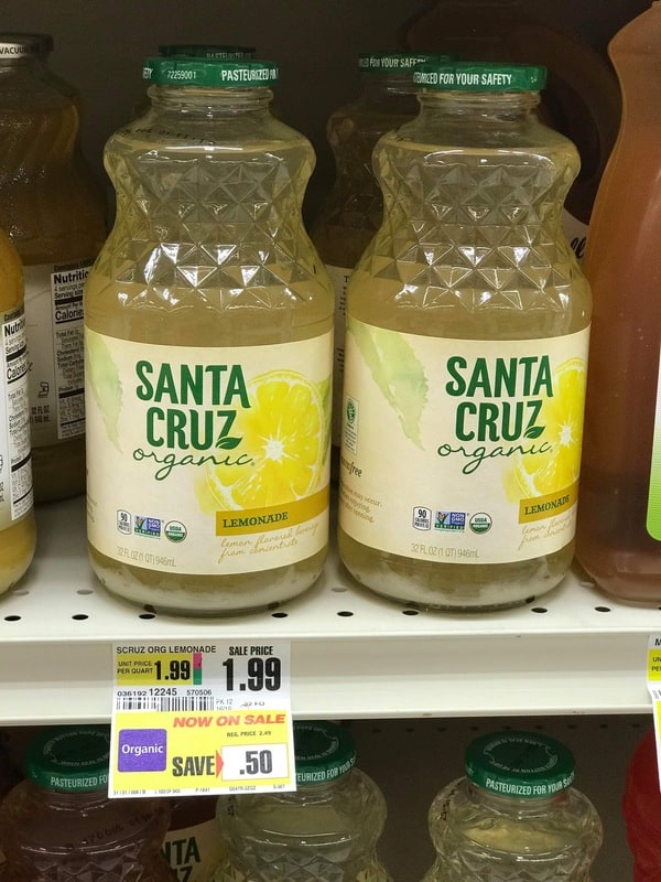 ShopRite: FREE Santa Cruz Organic Drink Thru 4/27!