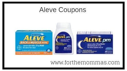 Aleve Coupon