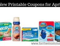 New Coupons For April Over $169 In Savings