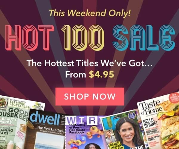 Discount Mags: The Top 100 Sale May 19