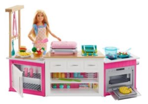 barbie baking kitchen