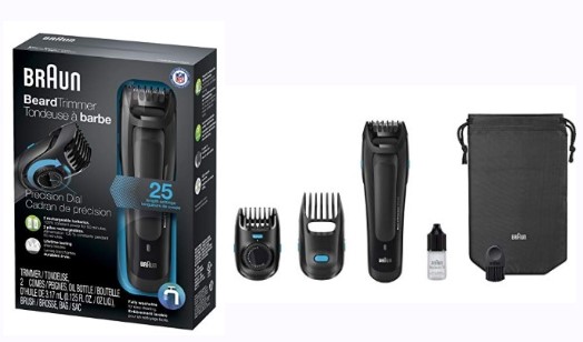 braun beard trimmer lengths