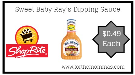 Sweet Baby Ray’s Dipping Sauce