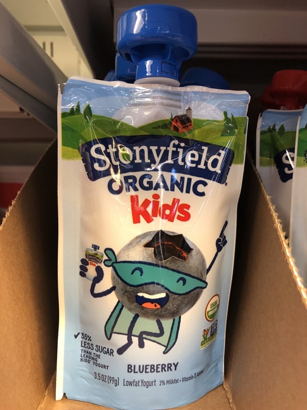Giant: Free Stonyfield Organic Kids Yogurt Pouch Thru 6/27!