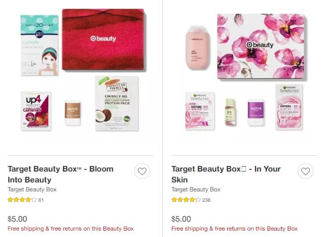 Target Beauty Boxes ONLY $3.50