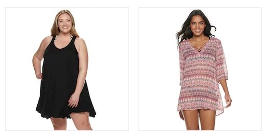 kohls swim cover ups