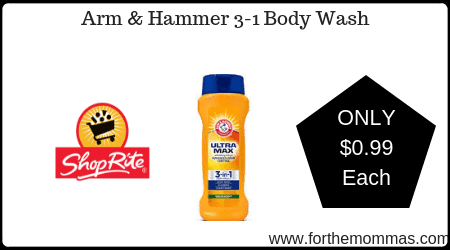 Arm & Hammer 3-1 Body Wash