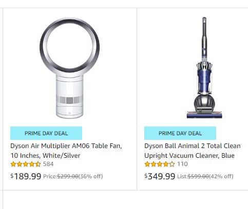 Amazon Prime Day Sales: Save up to $250 on Dyson Vacuums and Purifiers
