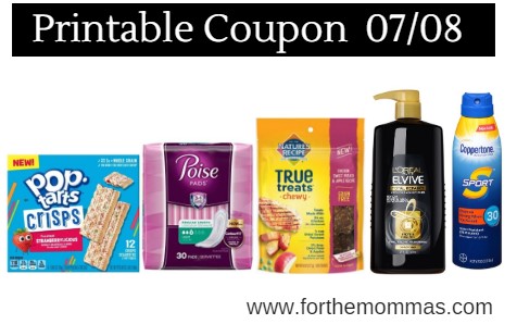 Newest Printable Coupons 07/08: Save On L'Oreal, Poise, Differin & More