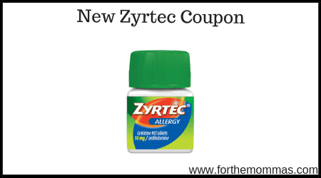 New Printable Zyrtec Coupon | Save Up to $4.00