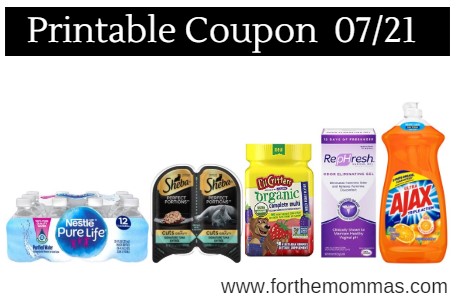 Newest Printable Coupons 07/21: Save On Nestle, vitafusion, Schick, Stayfree & More