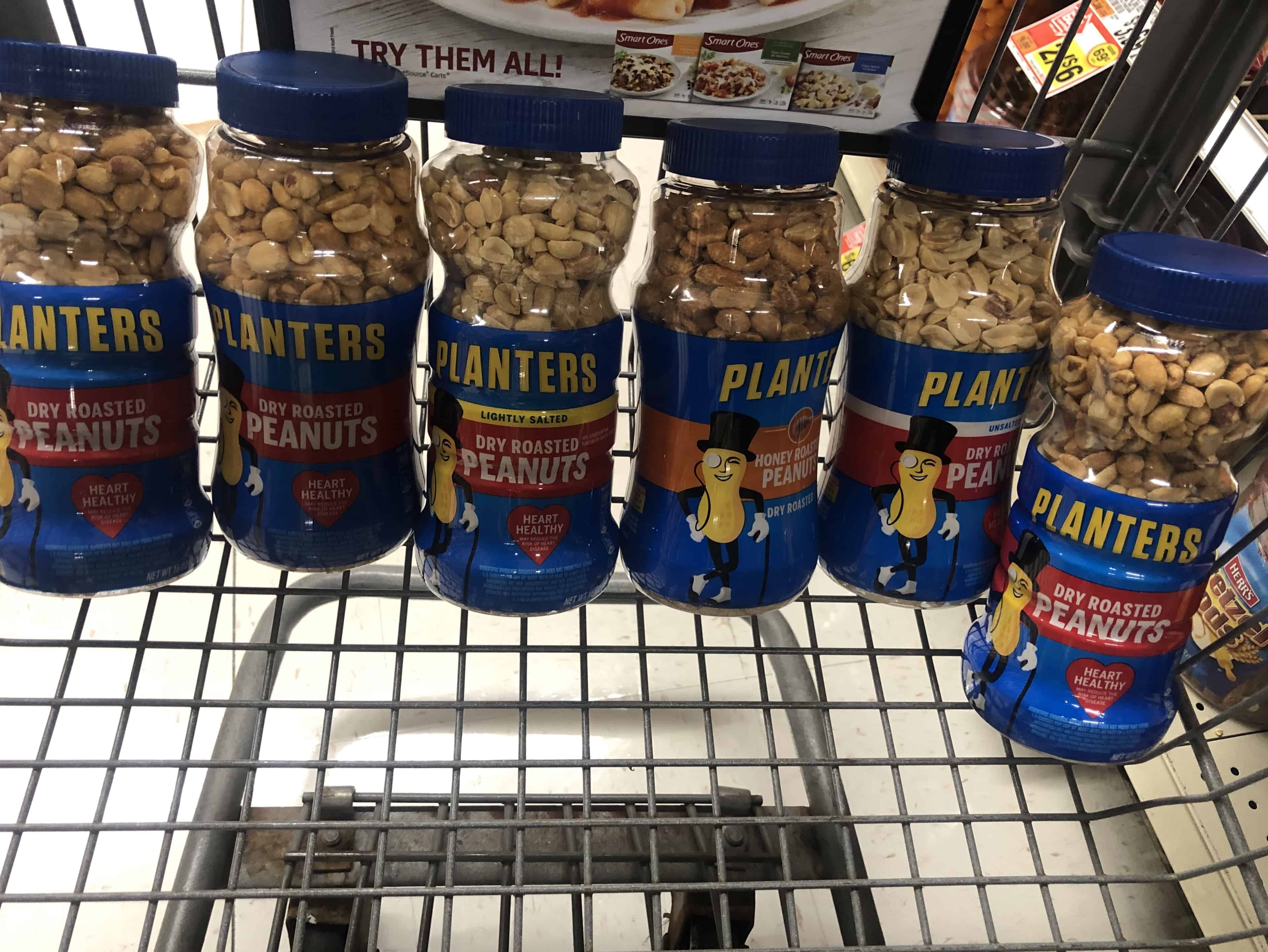 Giant: Planters Peanuts & More ONLY $1.50 Each Starting 8/30!