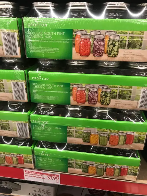 Aldi Crofton Canning Jars As Low As 7.99 Each & More Thru 8/10!