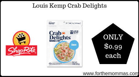 ShopRite: Louis Kemp Crab Delights