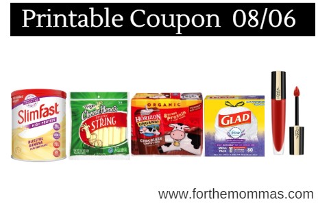 Printable Coupon Roundup 08/06: Preserve Upon SlimFast, Garnier picture about Garnier Printable Coupon named Printable Coupon Roundup 08/06: Help save Upon SlimFast, Garnier