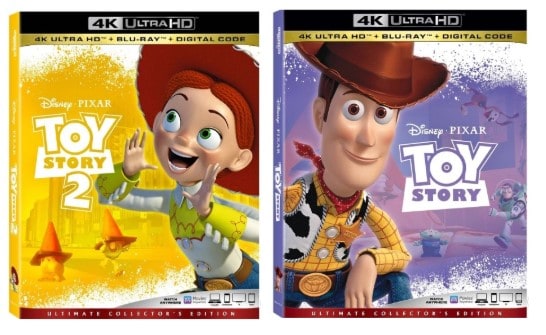 Target: Toy Story + Toy Story 2 + Toy Story 3 (4K UHD + Blu-ray + Digital) $50 + Free Shipping