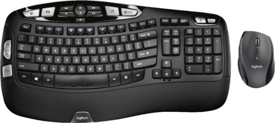 Logitech Comfort Wave Wireless Keyboard and Optical Mouse ONLY $34.99 (Reg $70)