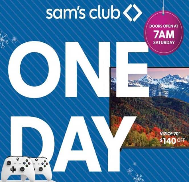 Sam's Club One-Day Sale 2019