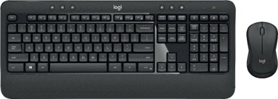 Logitech – Advanced Wireless Keyboard and Mouse Bundle ONLY $31.99 {Reg $60}