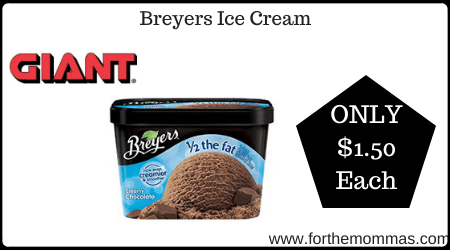 Giant: Breyers Ice Cream
