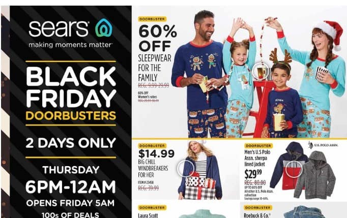 Sears Black Friday Ad Scan 2019