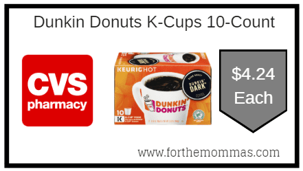 Dunkin Donuts K-Cups 10-Count