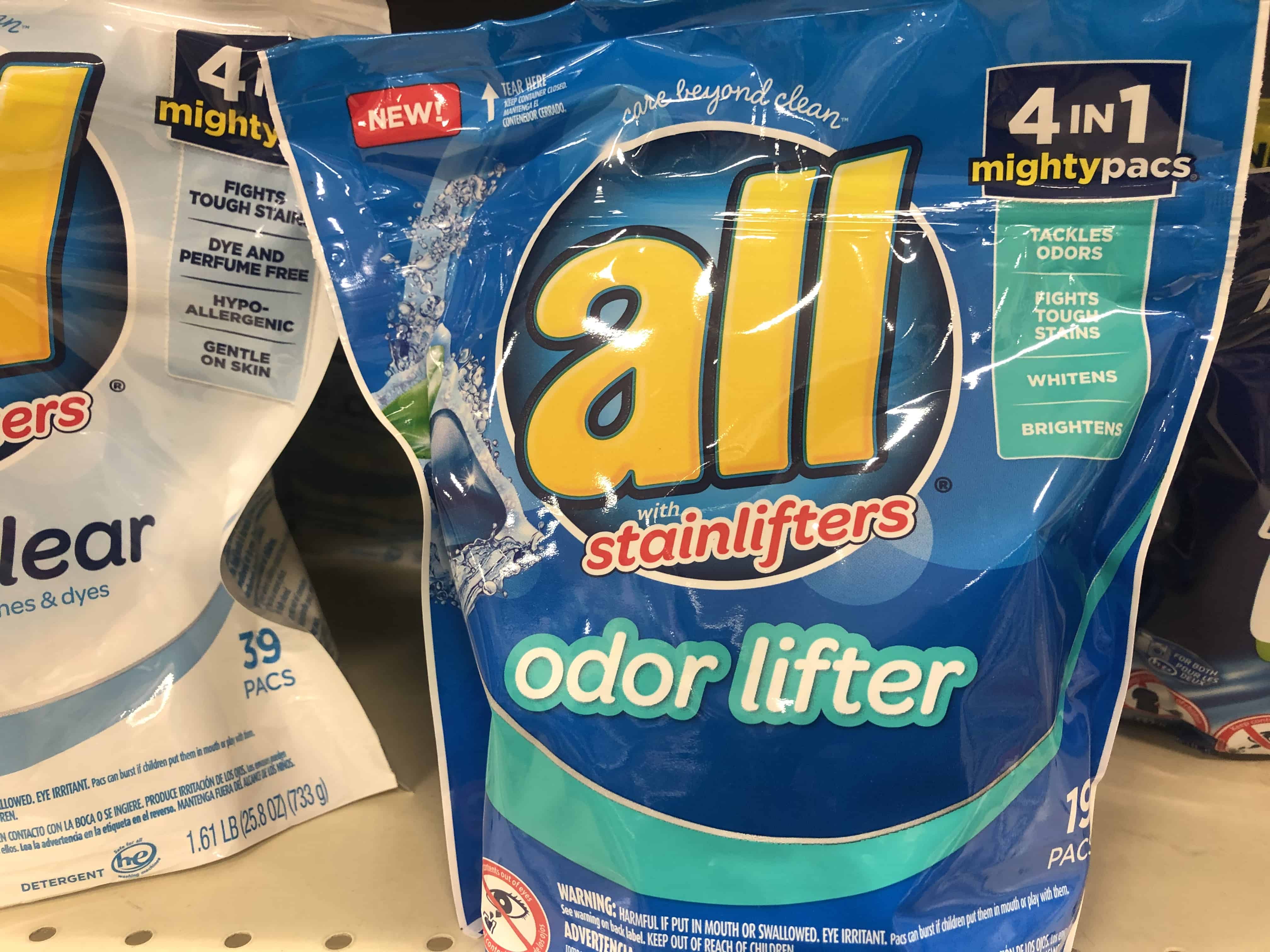 ShopRite: all Mighty Pacs Detergent JUST $0.99 Each Starting 1/12!