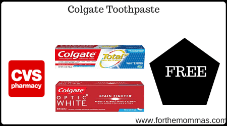 CVS: Colgate Toothpaste