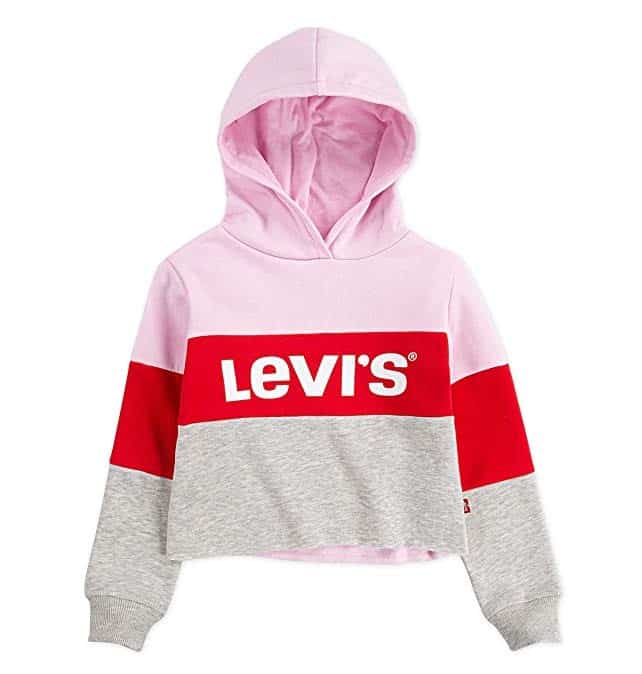 girls levis hoodie