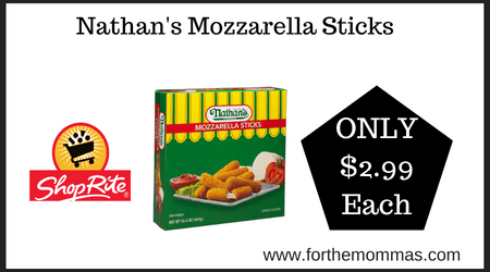 Nathan's Mozzarella Sticks